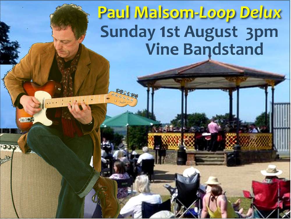 Music on the Bandstand - Paul Malsom & The Loop Delux